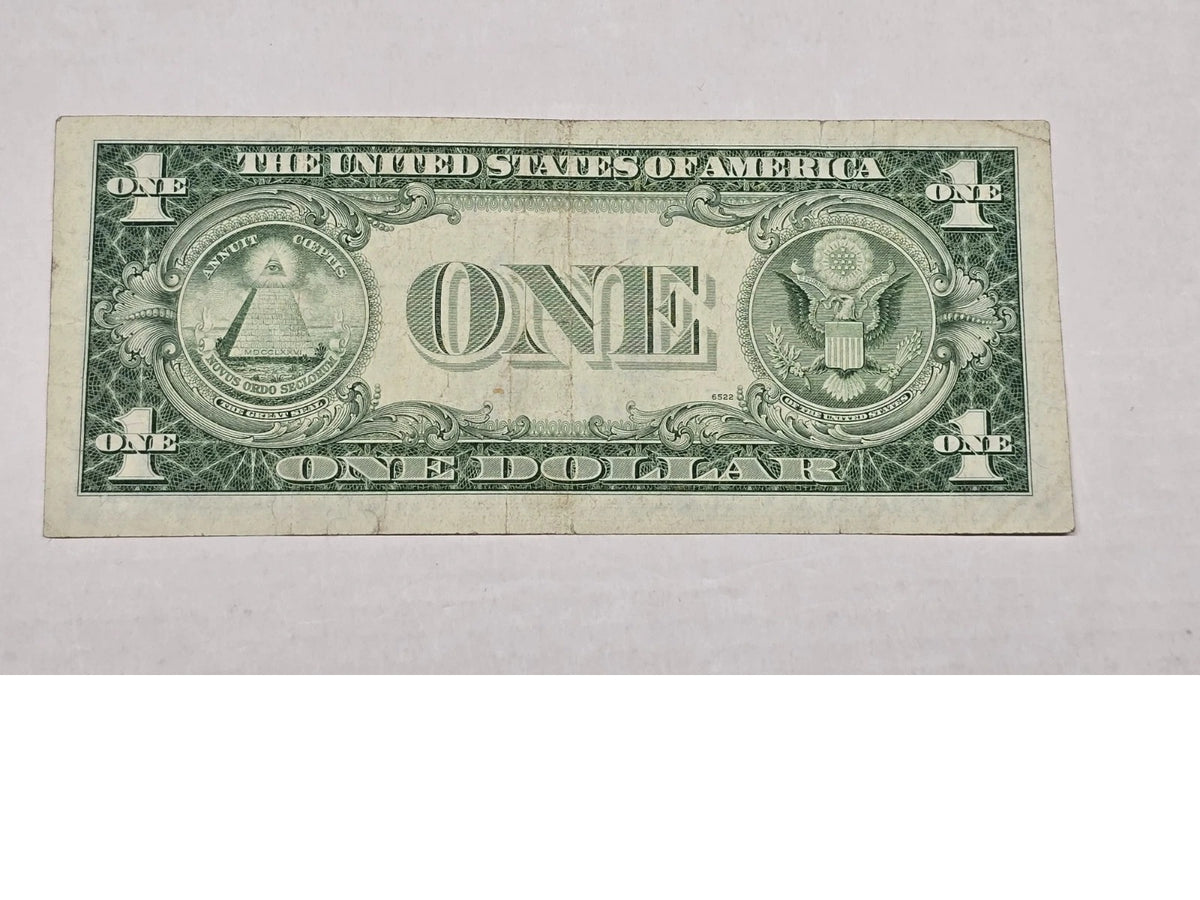 Series 1935F $1 Silver Certificate – "Without Motto"