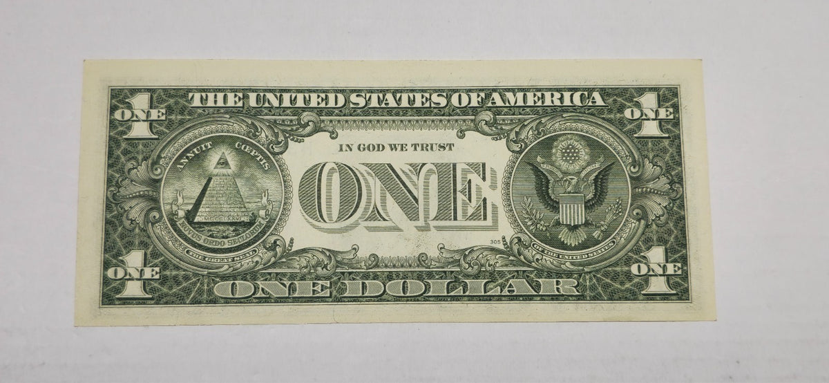 1981A $1 Federal Reserve Note (St. Louis District) (295A) Certified Mule GEM U