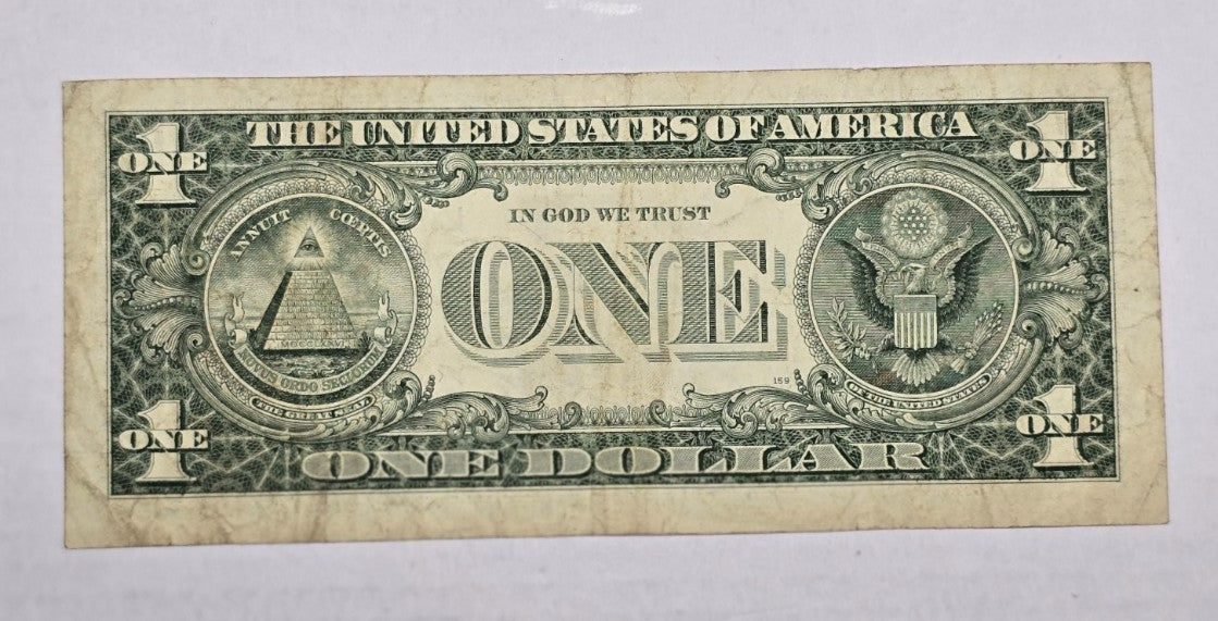 1985 $1 Star Note San Francisco L08553975* Fr. 1913-L* Ortega Baker VF (975*)