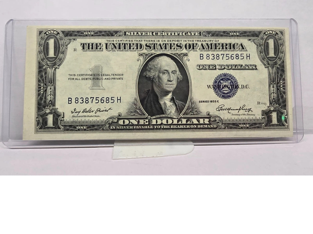 Series 1935E $1 Silver Certificate – "Without Motto"