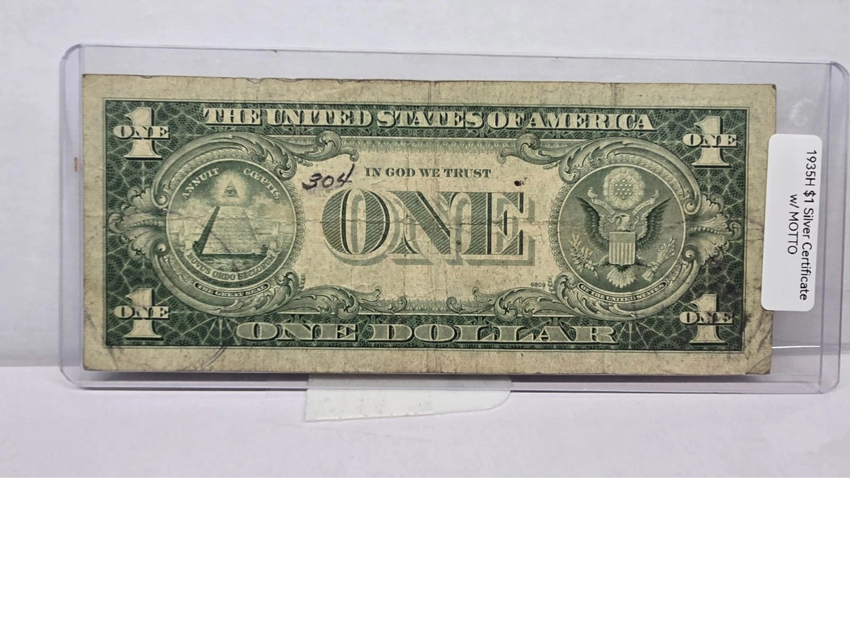 Series 1935H $1 Silver Certificate (646J) (With Motto)