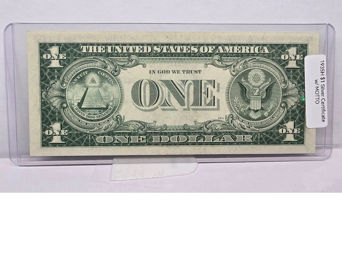Series 1935H $1 Silver Certificate (304J) (With Motto)