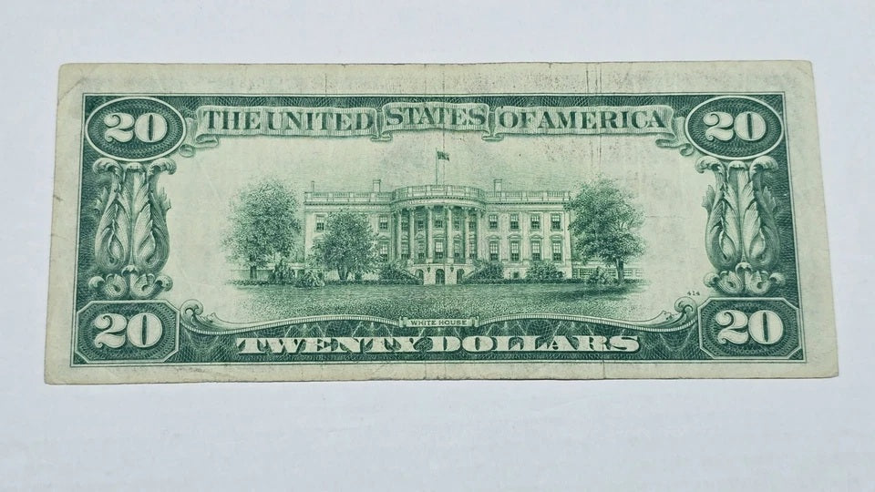 Series 1934A $20 Federal Reserve Note (235A) – Chicago District