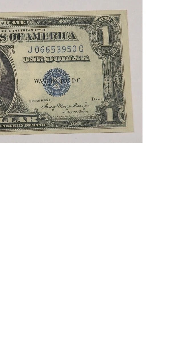 Series 1935A $1 Silver Certificate (950C) (Without Motto)