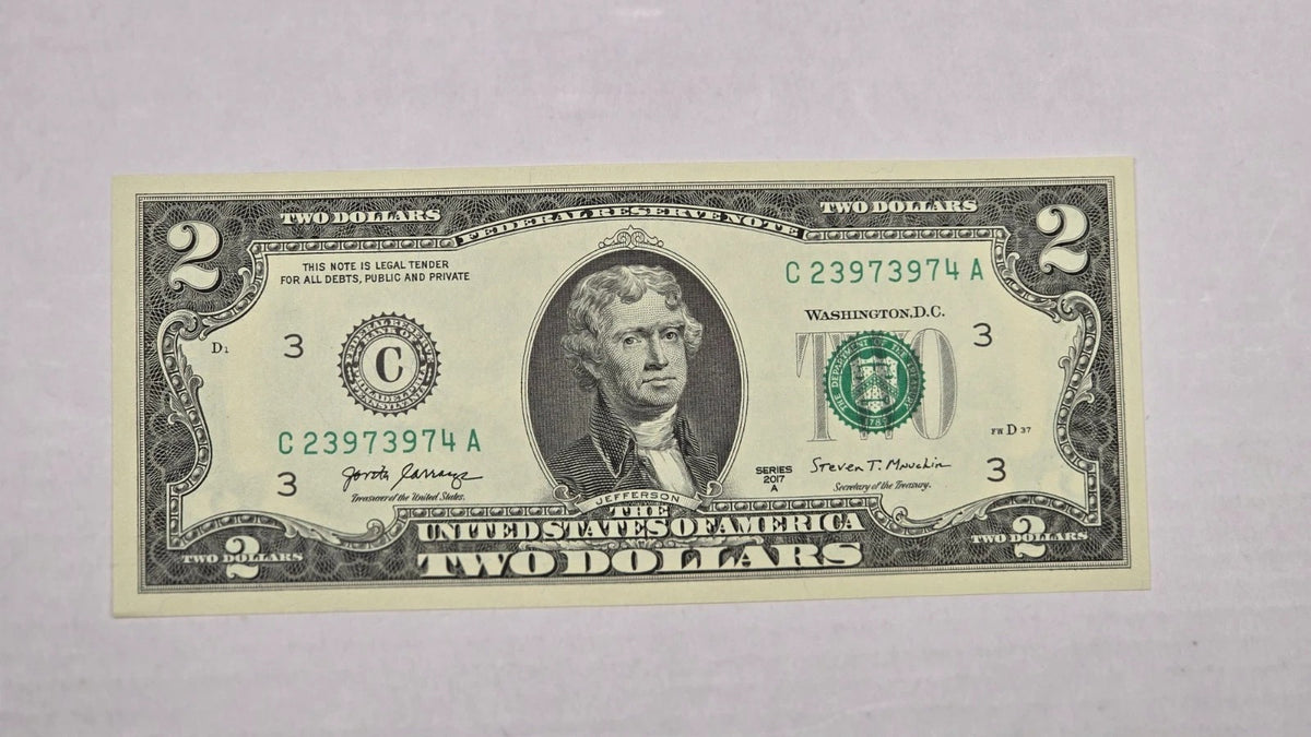 Series 2017A $2 - 3 Digit Repeater (974A) – Philadelphia (Fort Worth Facility)