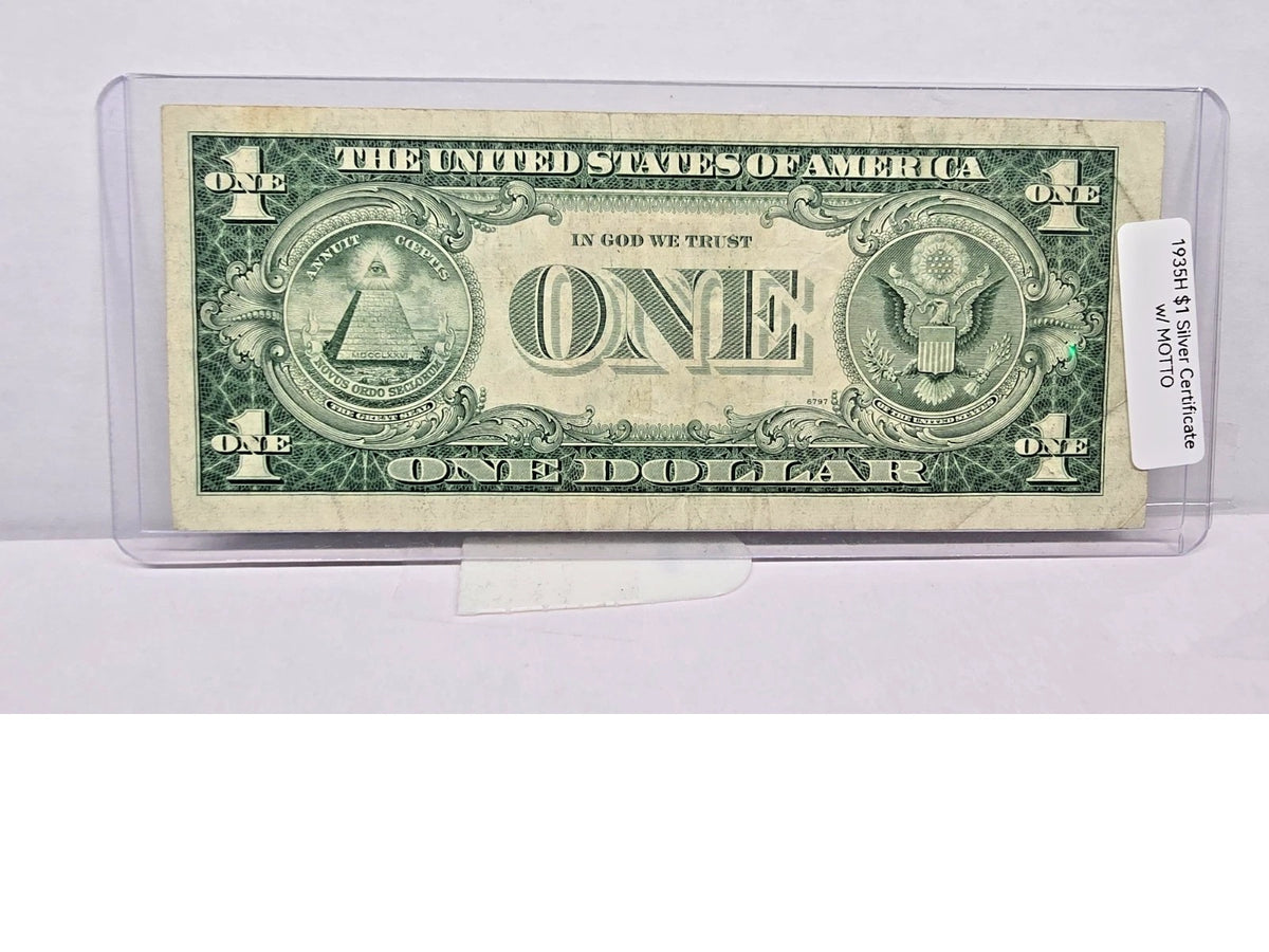 Series 1935H $1 Silver Certificate (236J) (With Motto)