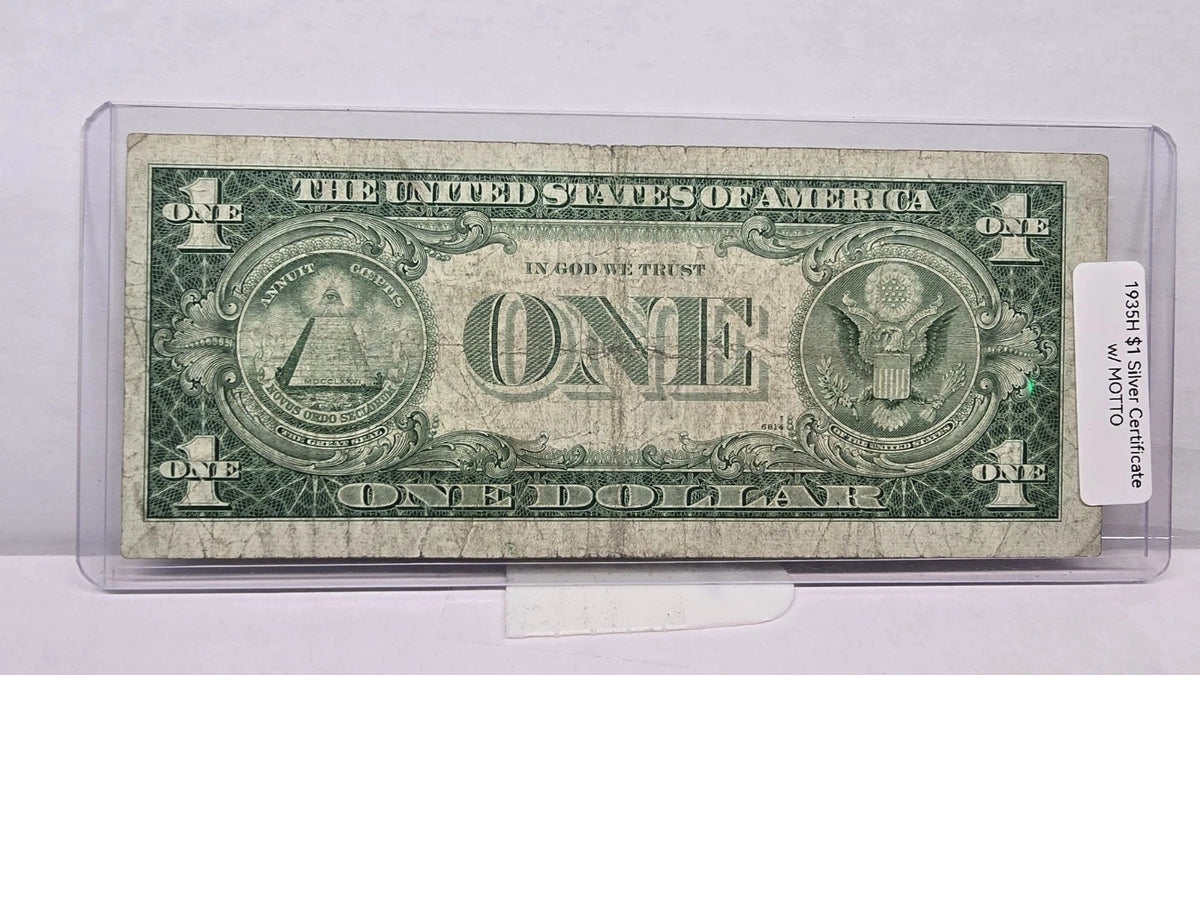 Series 1935H $1 Silver Certificate (485J) (With Motto)