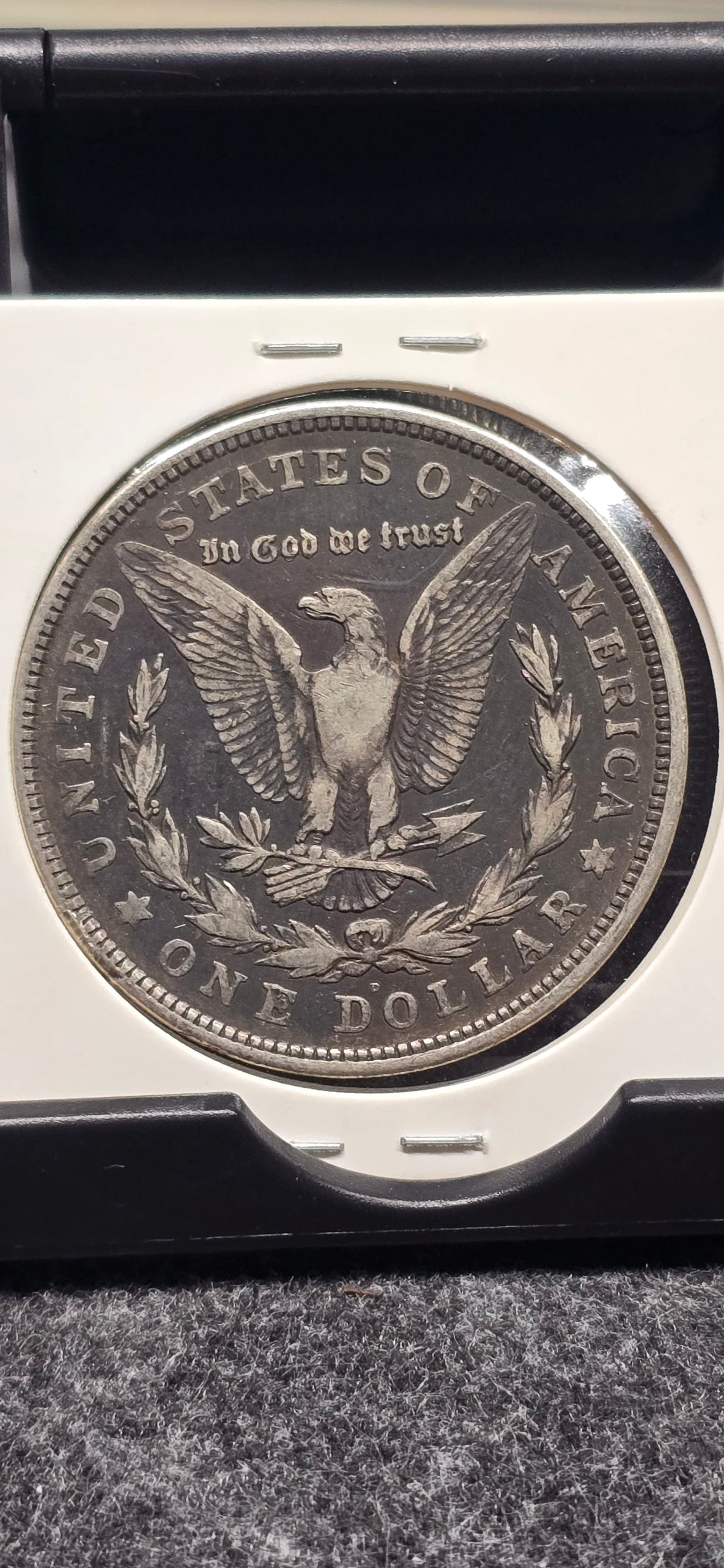1921-D Morgan Silver Dollar Denver 90% Silver Coin US Mint Only D Year AU XF