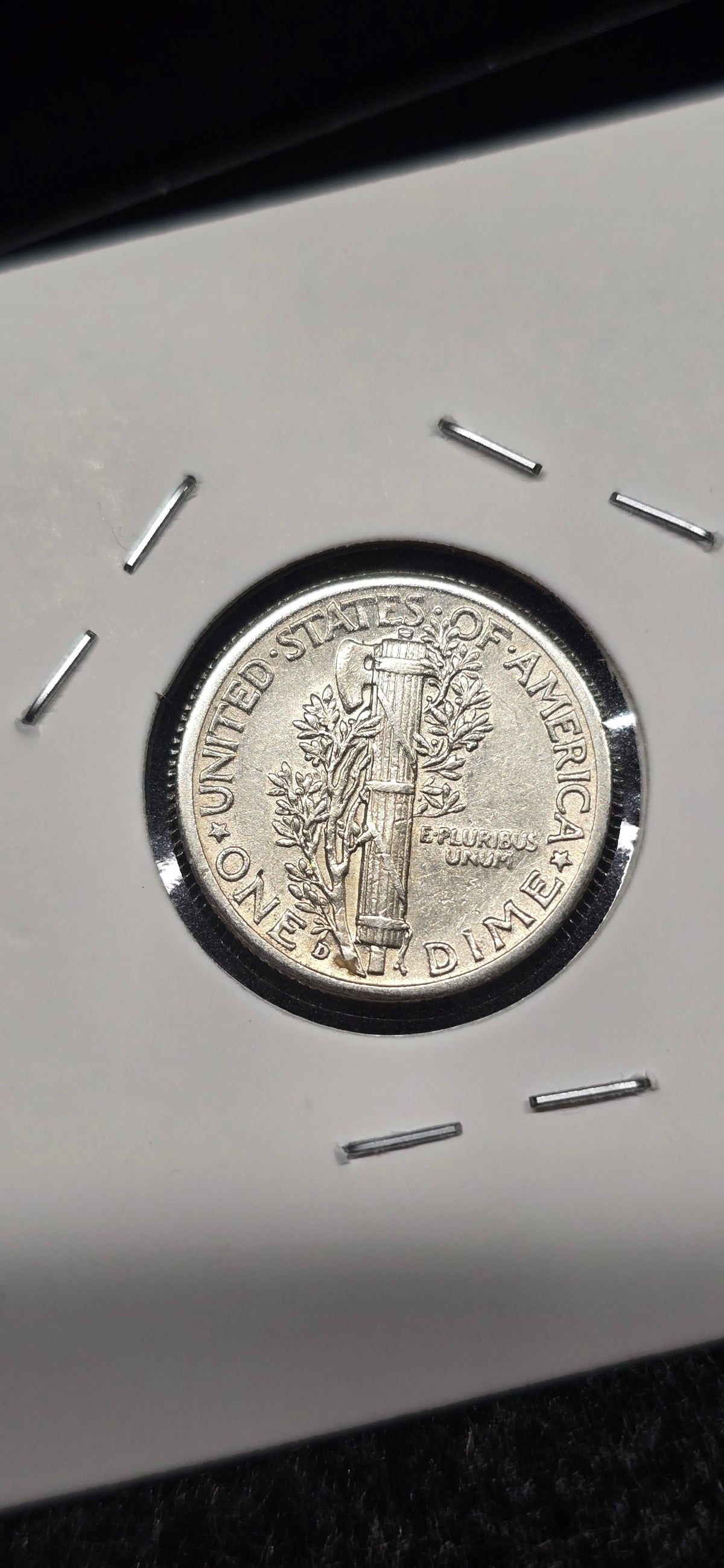 1942-D Mercury Dime Denver 90% Silver Winged Liberty WWII US Coin MS Luster