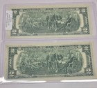 Series 1976 $2 Bicentennial (899A &amp; 900A) – Richmond District (Consecutive Pair)