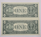 Series 1974 $1 (857E &amp; 858E) – New York District CRISP UNC (Consecutive Pair)