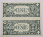 Series 1974 $1 (855E &amp; 856E) – New York District (Consecutive Pair)
