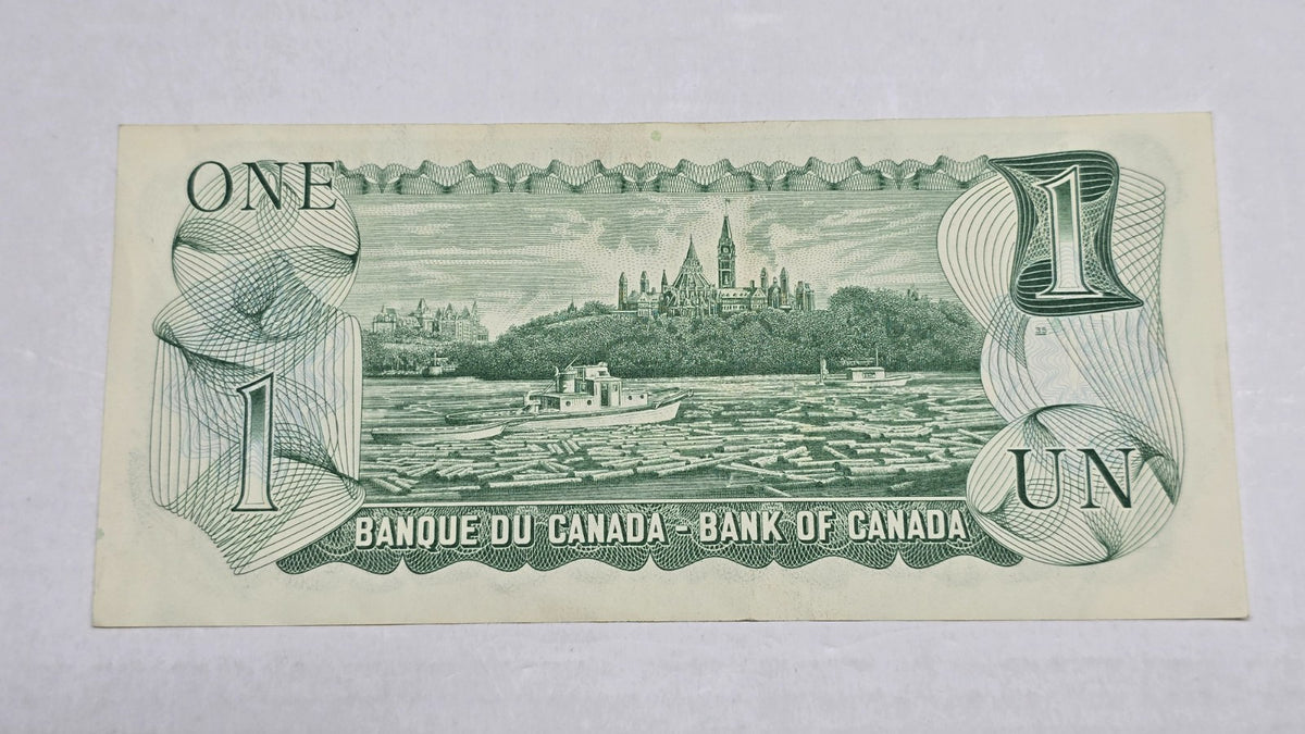 Canada 1973 $1 Banknote Scenes of Canada Lawson Bouey (697) EAW Block Gem UNC