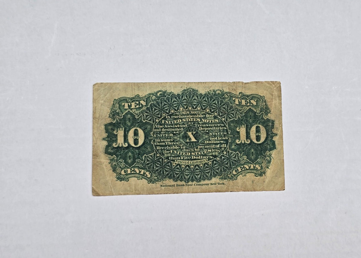 Fourth Issue 10-Cent Fractional Currency ("Liberty" Note)