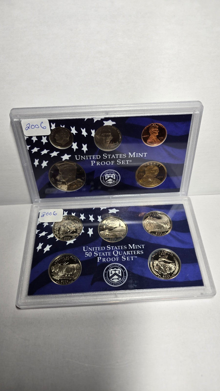 2006 US Mint Proof 10 Coin Set - No Box