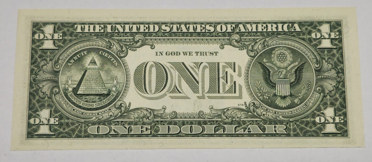 1981A $1 Federal Reserve Note (St. Louis) (010A) — Certified Mule Variety- GEM