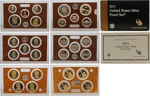 2011 Clad Proof Set U.S. Mint Original Government Packaging