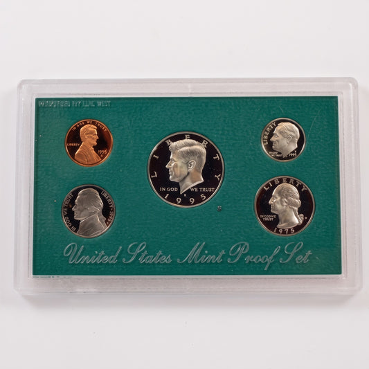 1995-S U.S. Proof Set - NO BOX OR COA